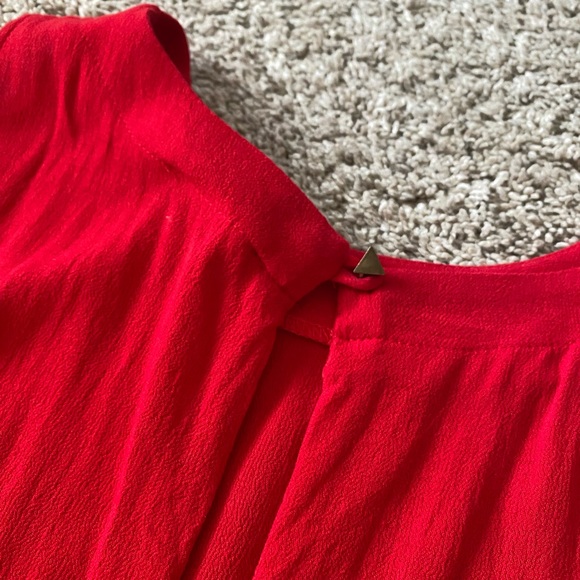 ASTR red top blouse size Small - Picture 5 of 11